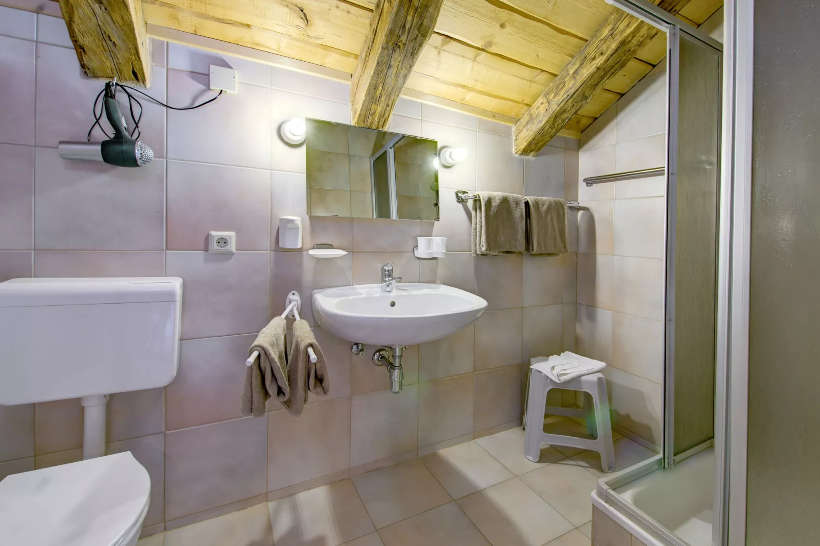 Almdorf Hochlienz - Alm 40 - 6 Personen-Badezimmer