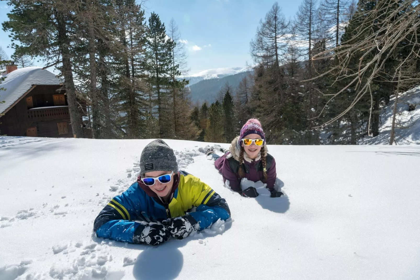 Alpenpark Turrach 1-Area winter 1km