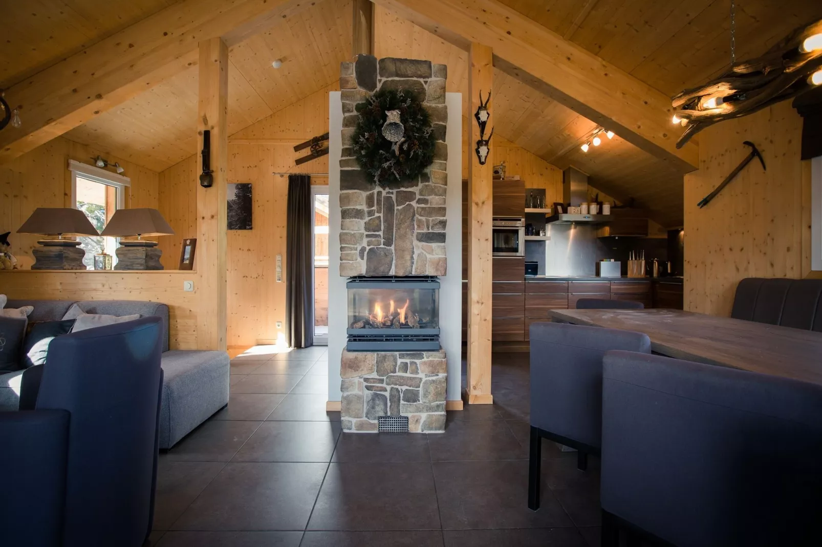 Alpenpark Turrach 14-Living room
