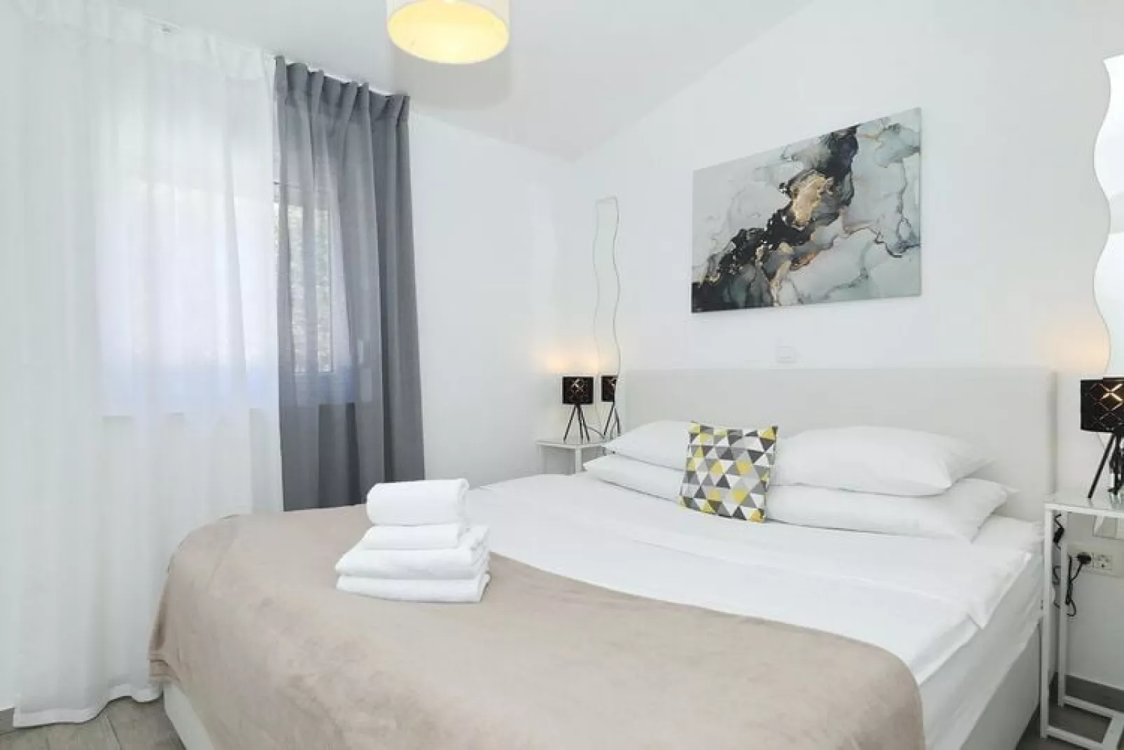 Holiday resort Vile Dalmacija Preko-2-Raum-App Classic 2&2 ca 30 qm für 4 Pers-Bedroom