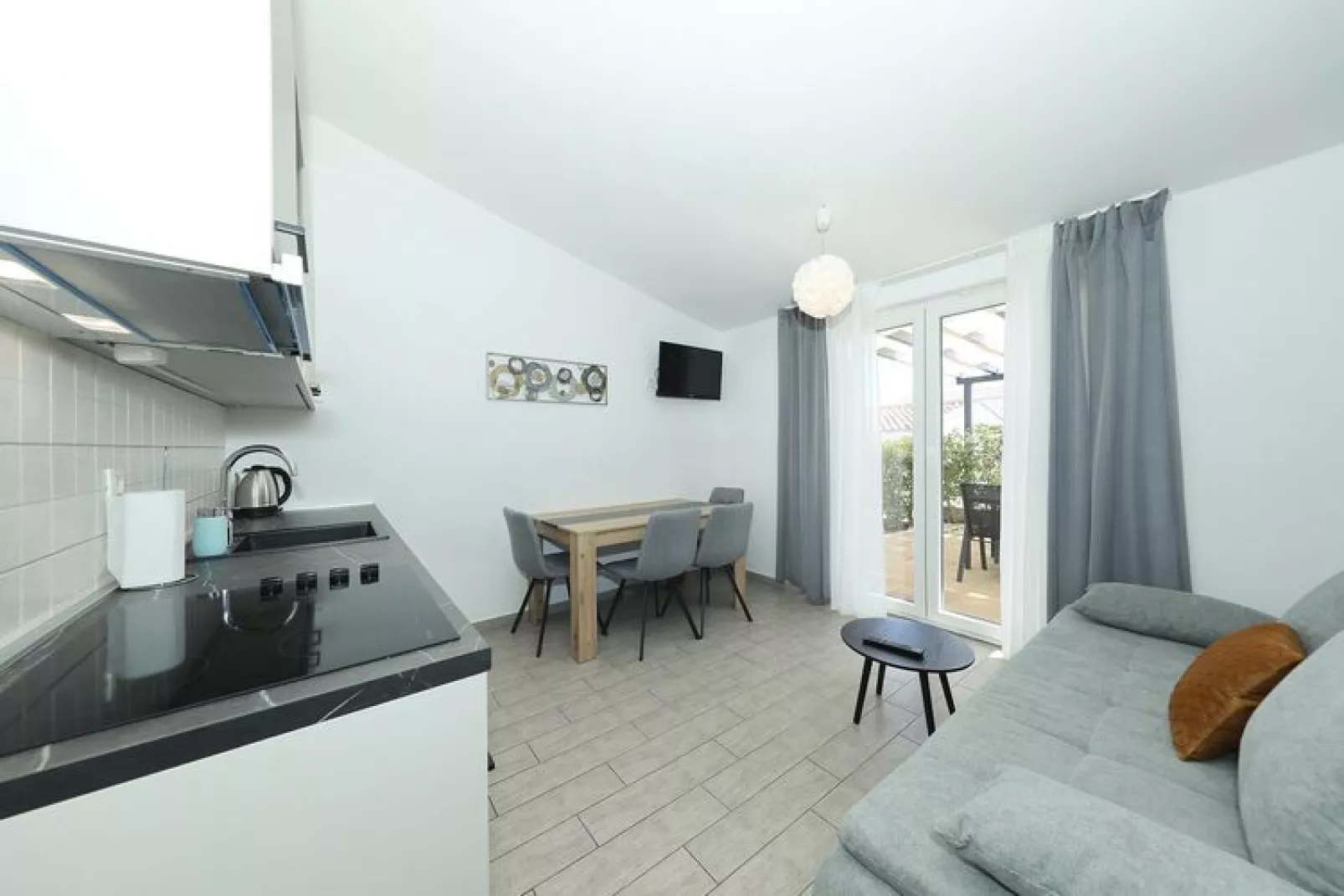 Holiday resort Vile Dalmacija Preko-2-Raum-App Classic 2&2 ca 30 qm für 4 Pers-Kitchen