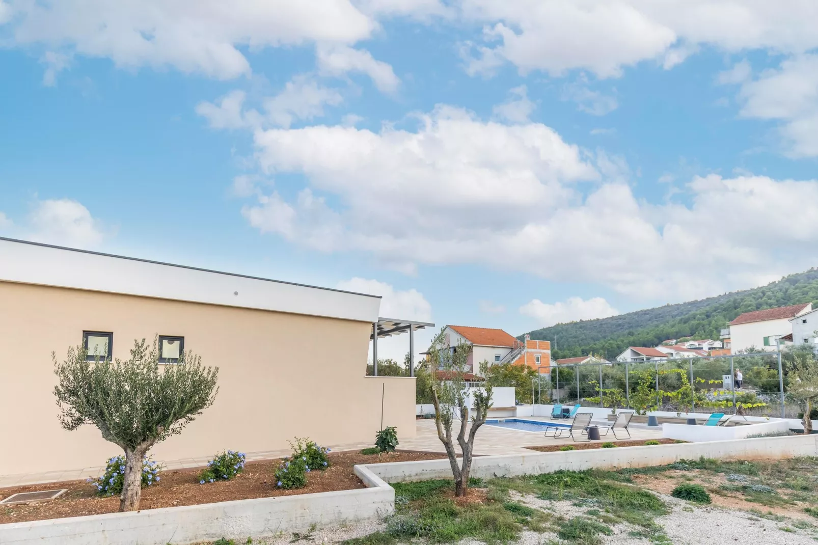 Holiday Home in Bilice with Pool - Gardens in summer