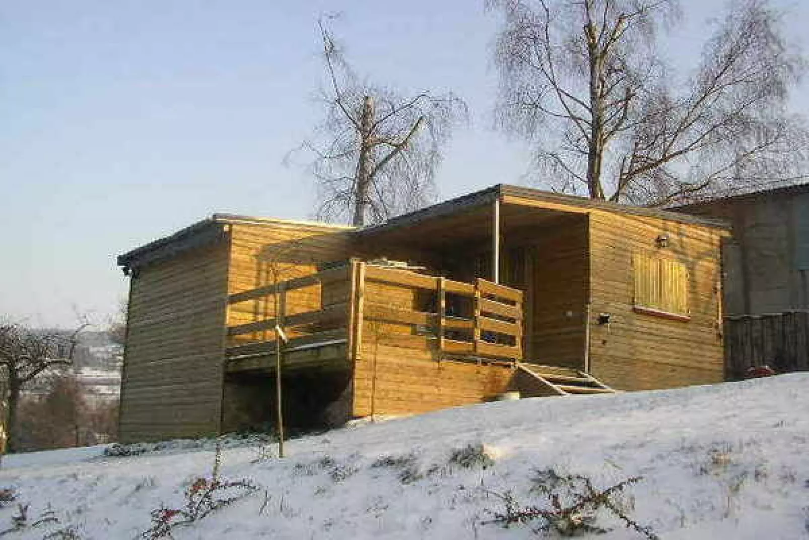 Le Chaly-Exterior in winter