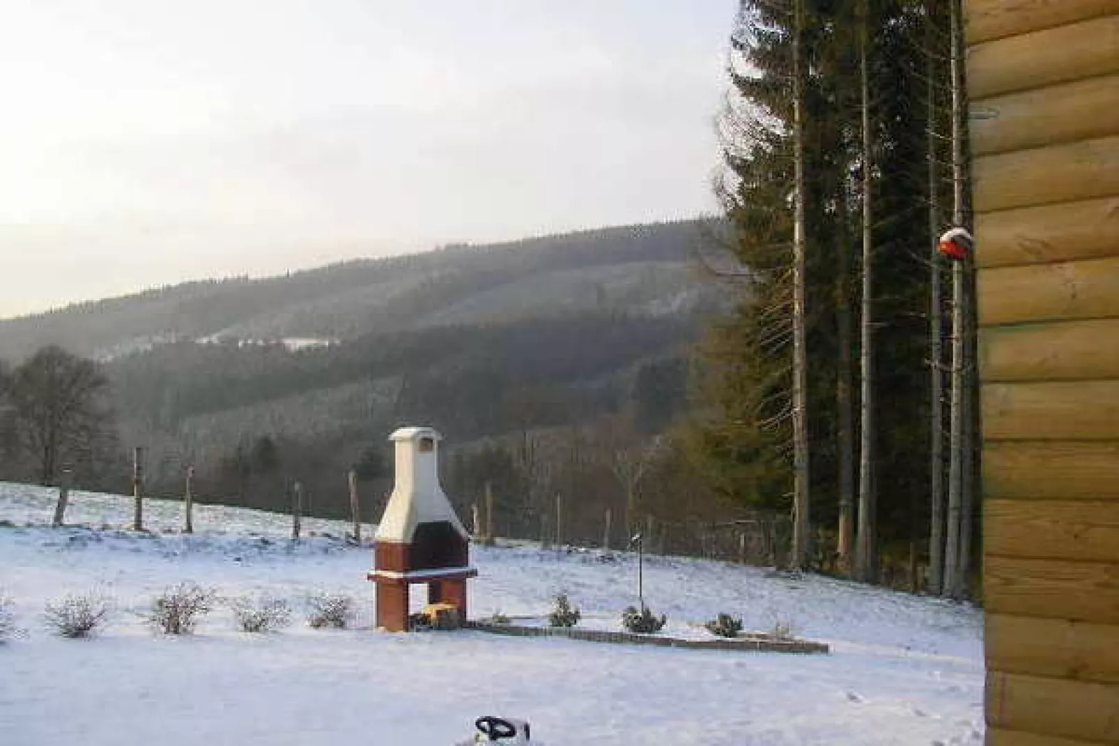 Le Chaly-Garden in winter
