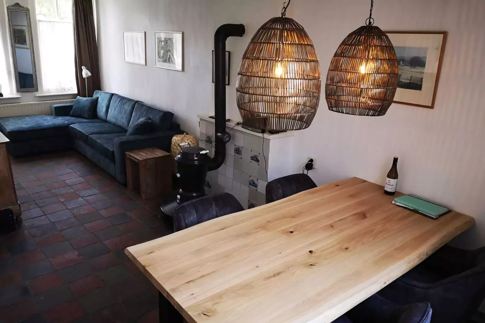 Vissershuisje Veere-Living room