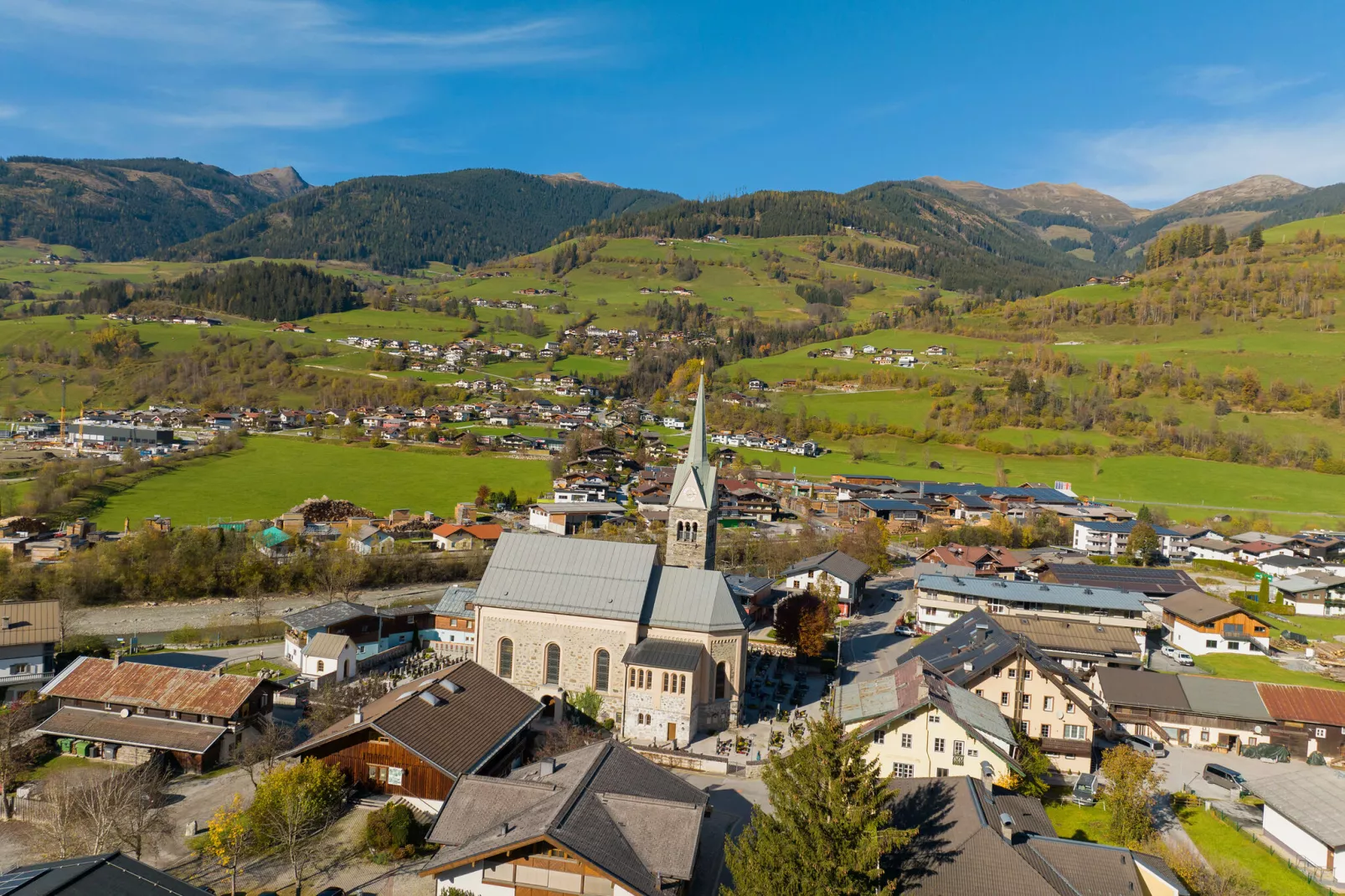 Haus Niedernsill-Areas summer 1km