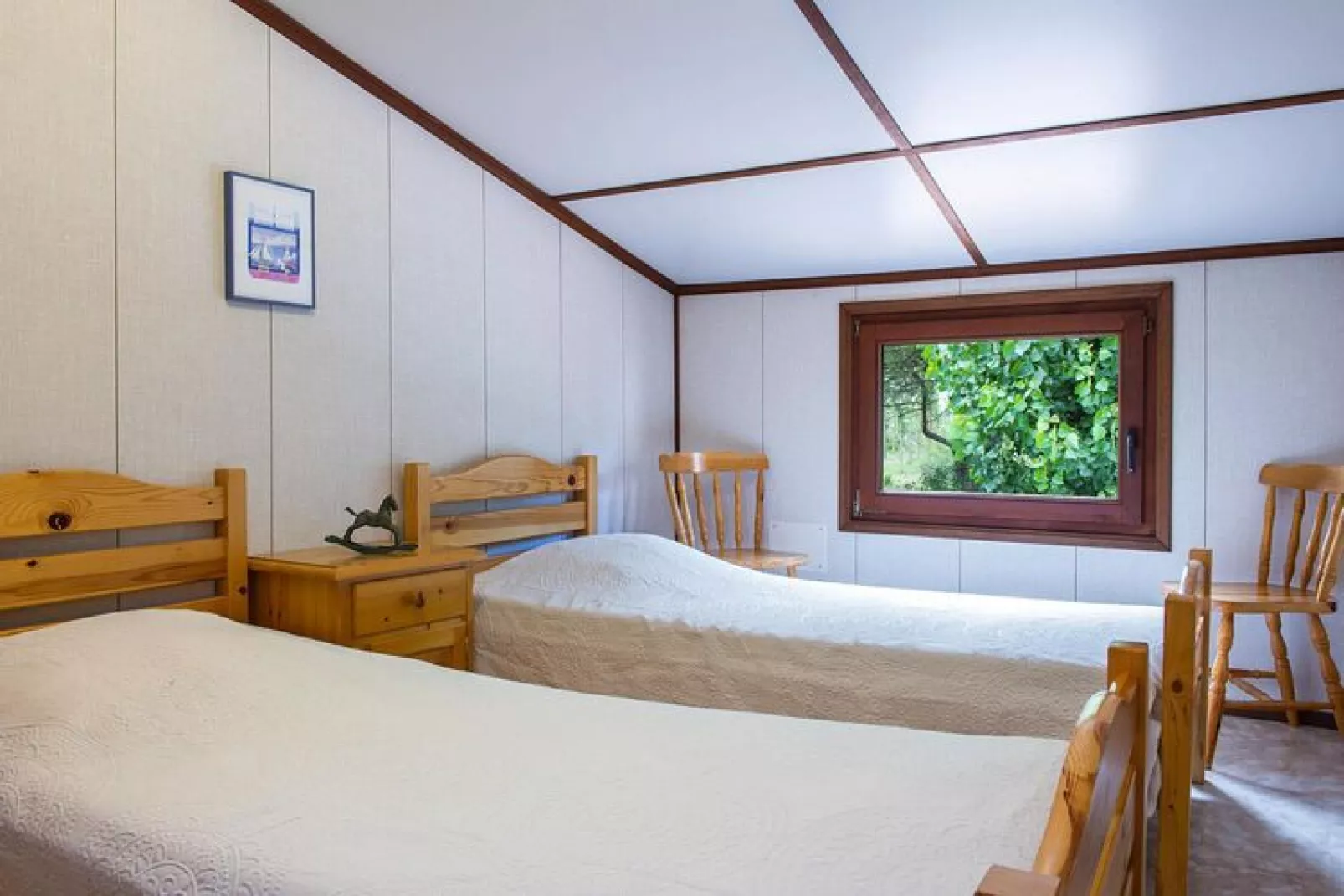 Domaine Les Tamaris et Les Portes du Soleil Portiragnes // Maison standard 2 chambres 6 pers-Bedroom