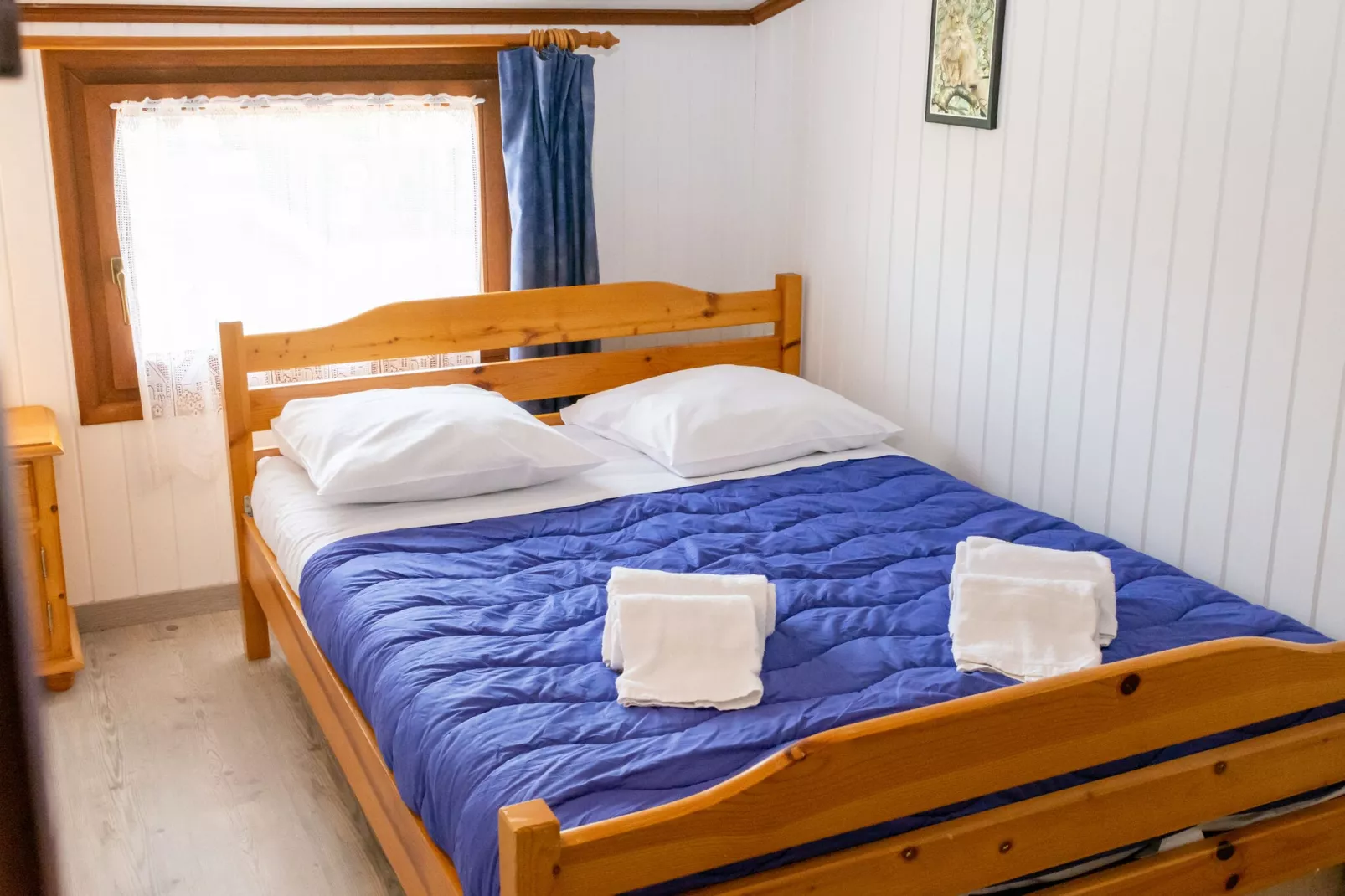 Domaine Les Tamaris et Les Portes du Soleil Portiragnes // Maison confort  2 chambres 6 pers-Bedroom