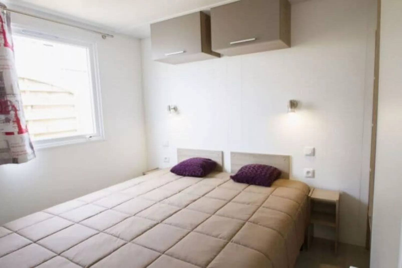 Caravanpark Mas des Lavandes Sérignan - Mobilhome Classic 3ch 6pers-Bedroom