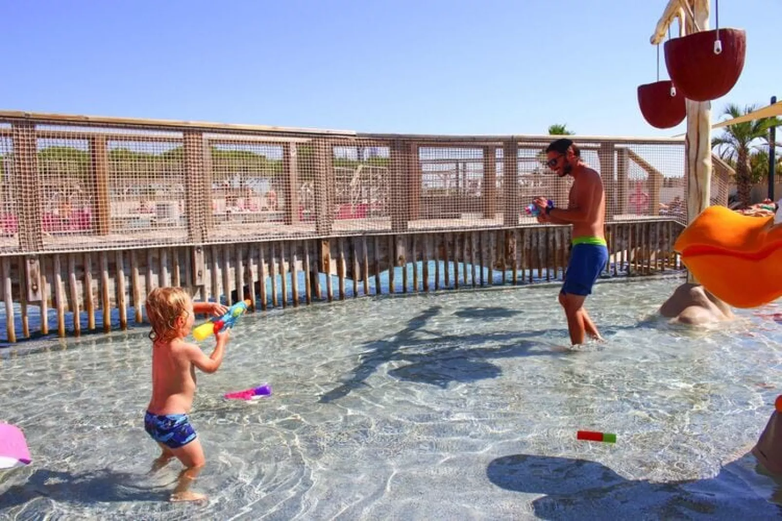 Caravanpark Mas des Lavandes Sérignan - Mobilhome Classic 3ch 6pers-Pool