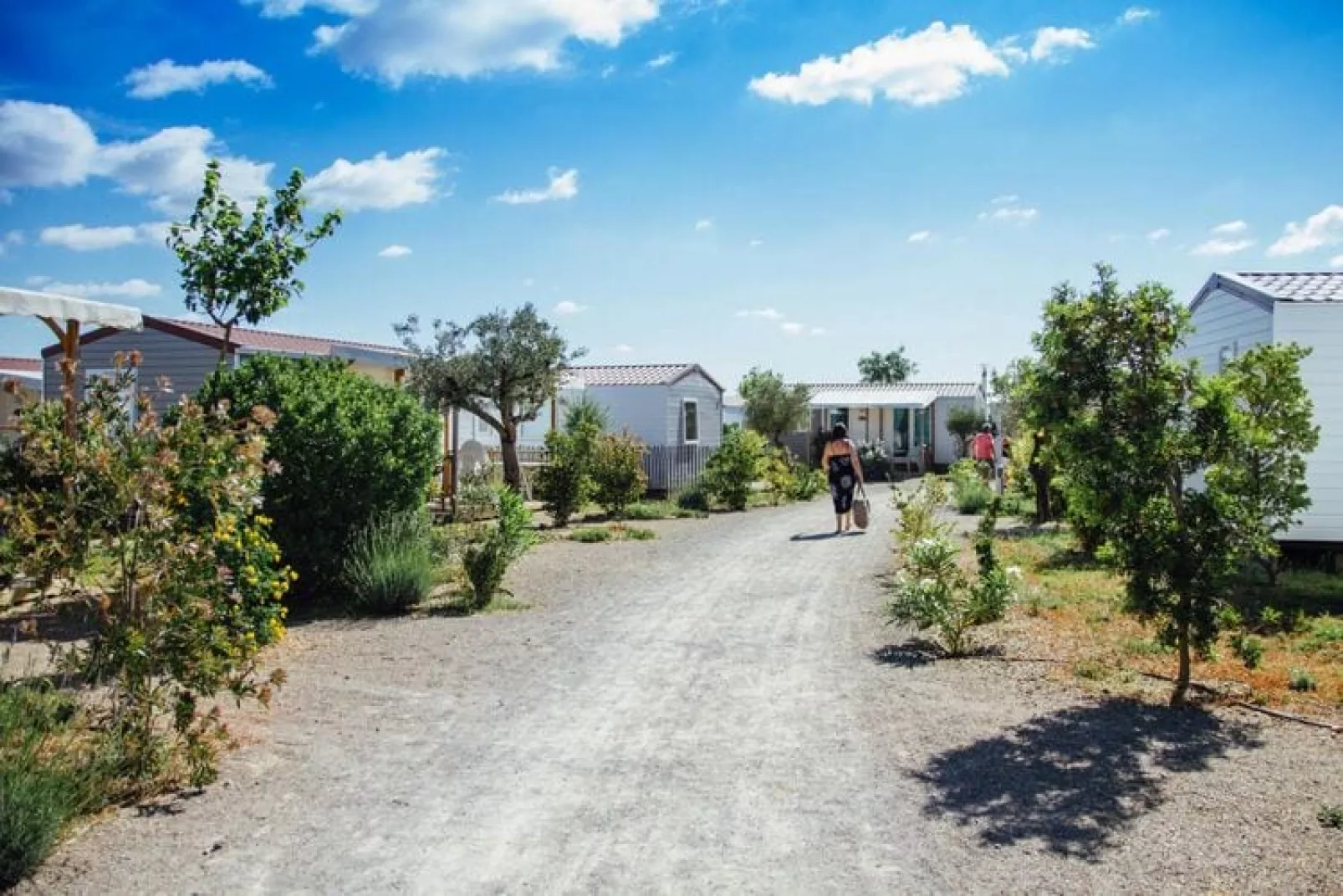 Caravanpark Mas des Lavandes Sérignan - Mobilhome Classic 3ch 6pers-Gardens summer