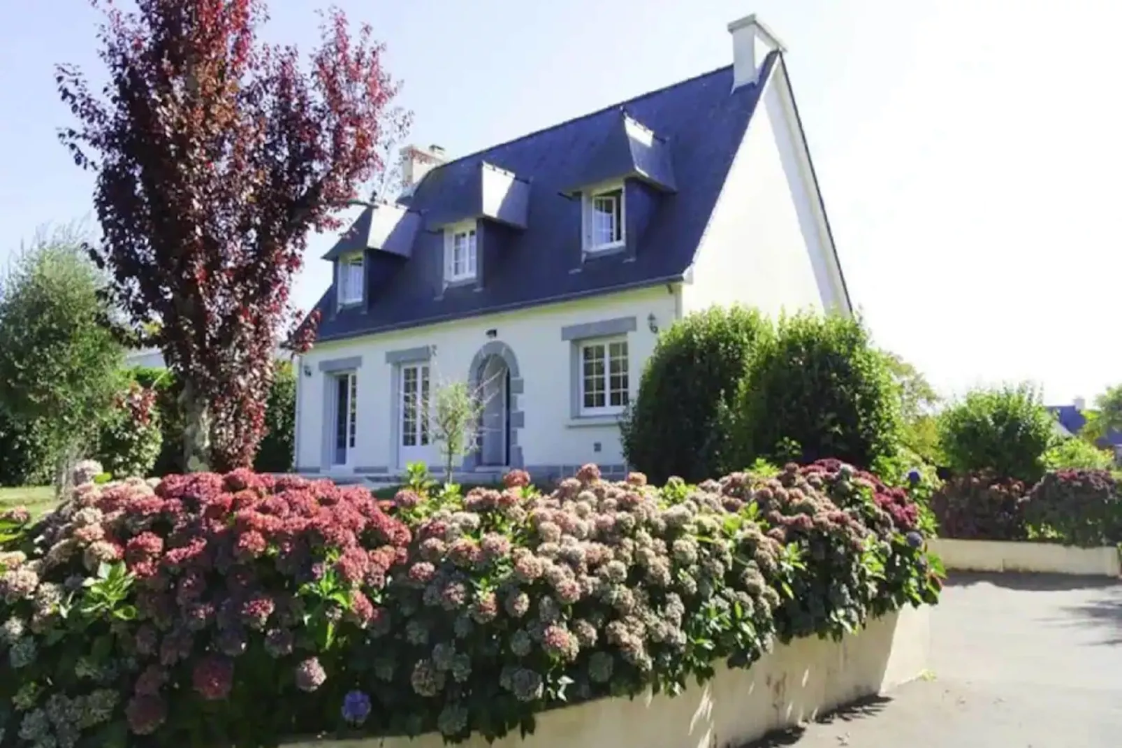 Holiday home Gouesnac'h-Außenbereich Sommer