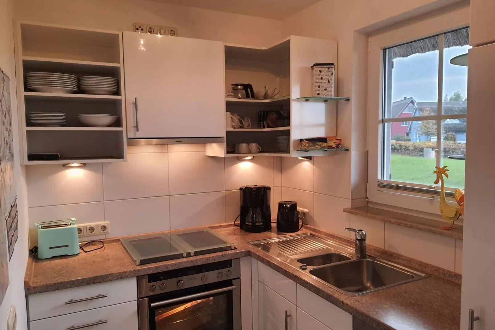 Haus am Boddenufer-Kitchen