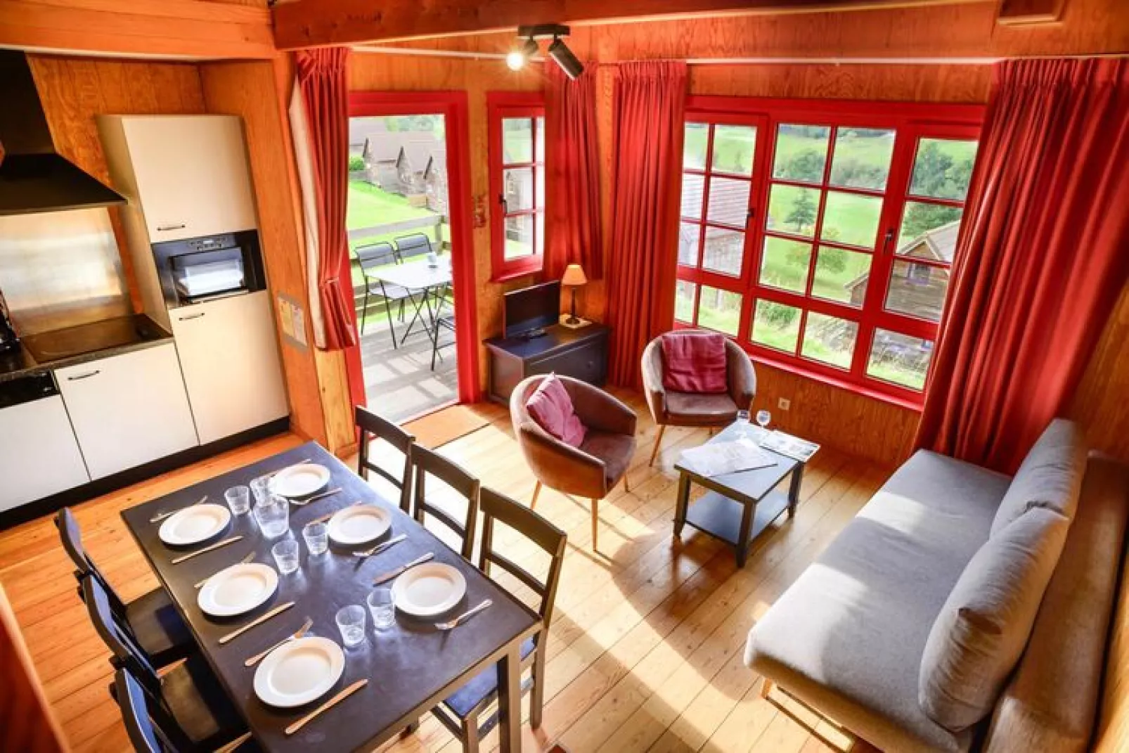 Residence Le Domaine du Val Grand-Laviers // T2-Living room