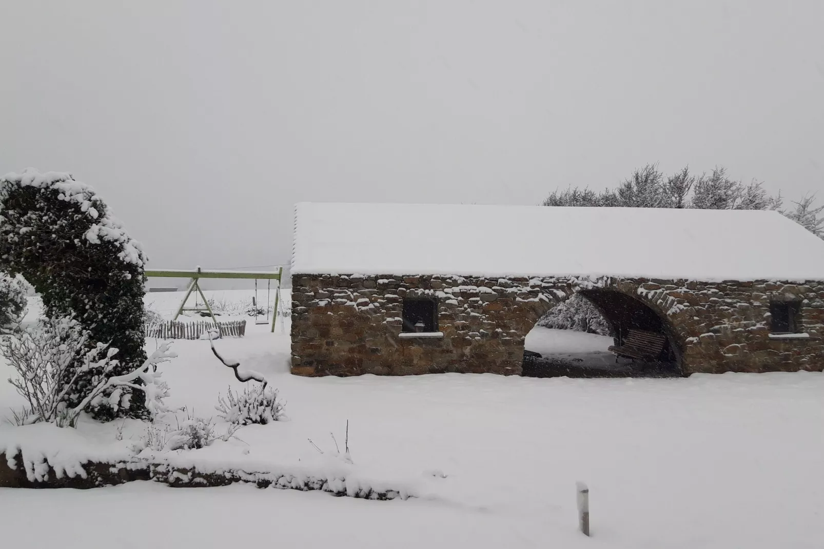 Azur-Außenbereich Winter