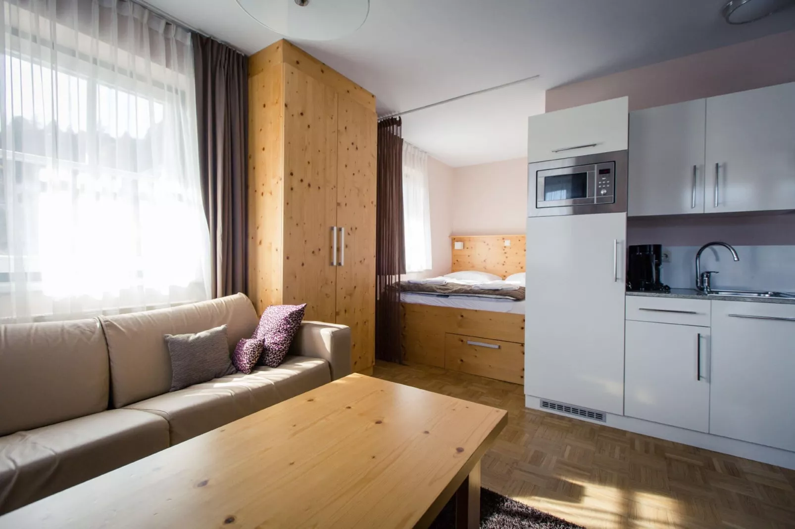 Alpenpark Turrach App3-Living room