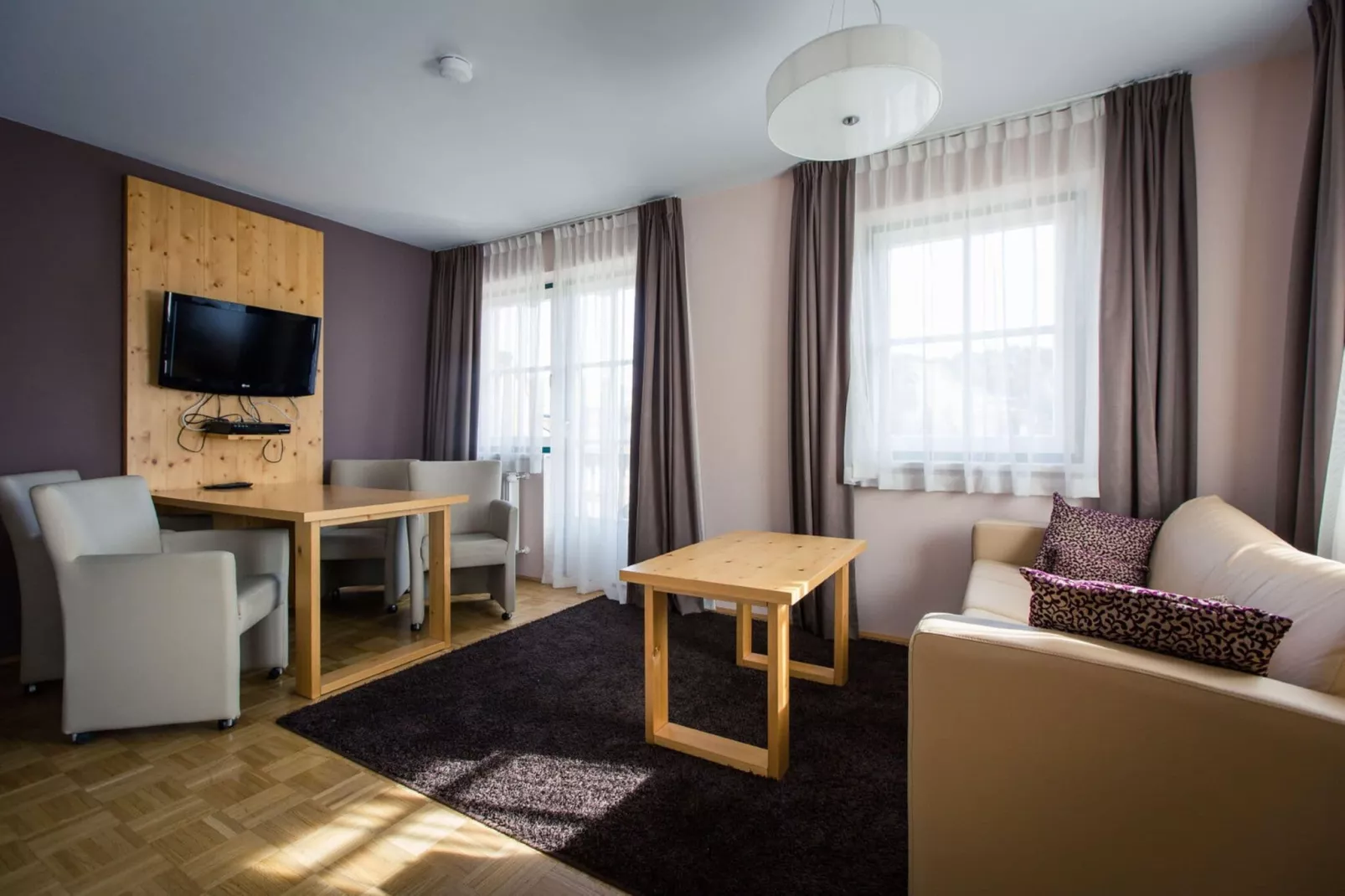 Alpenpark Turrach App3-Living room