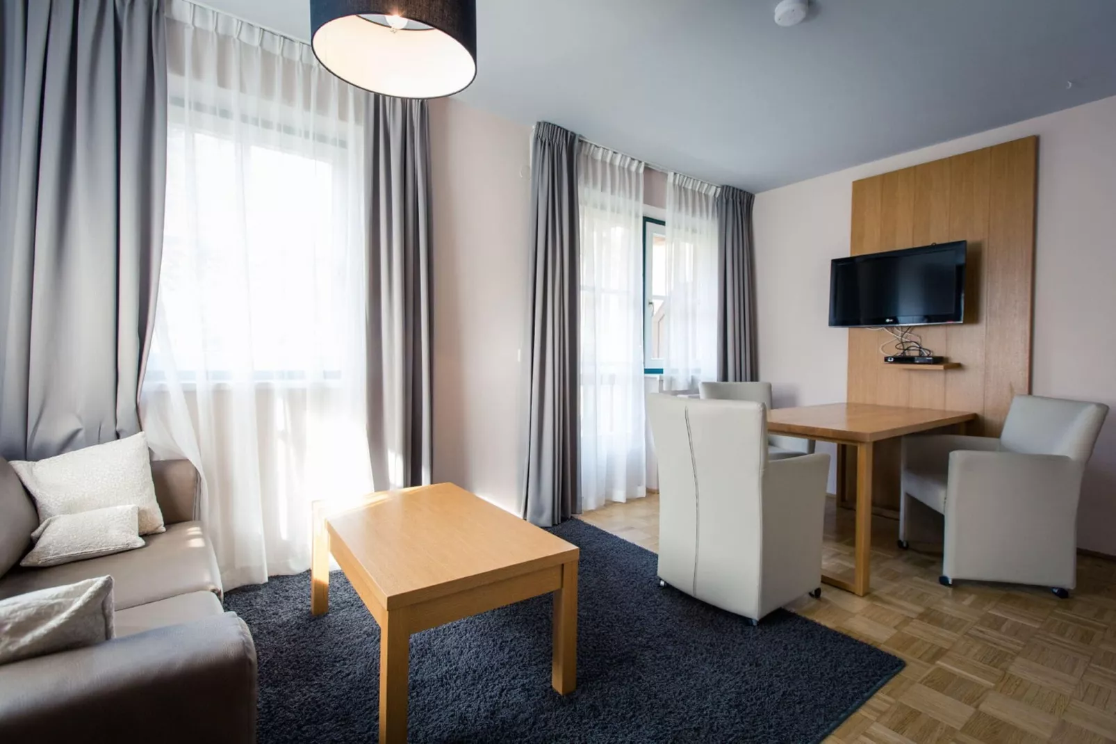 Alpenpark Turrach App3-Living room