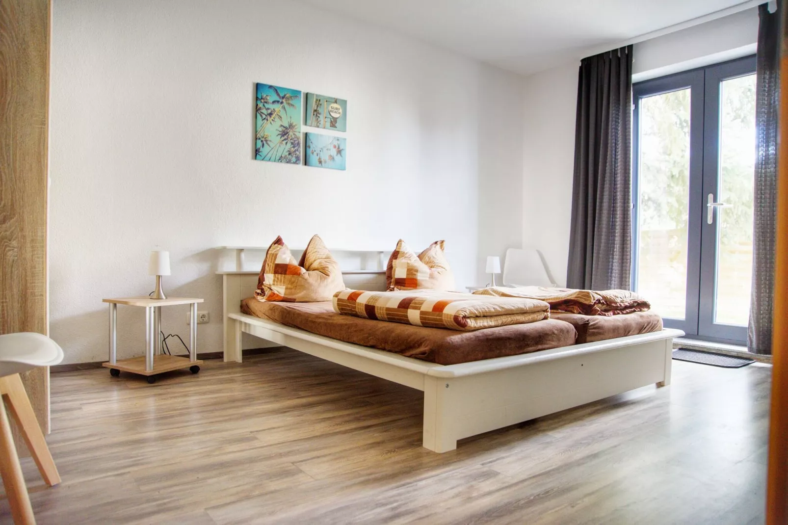 Schöne Ferienwohnung mit Terrasse-Bedroom