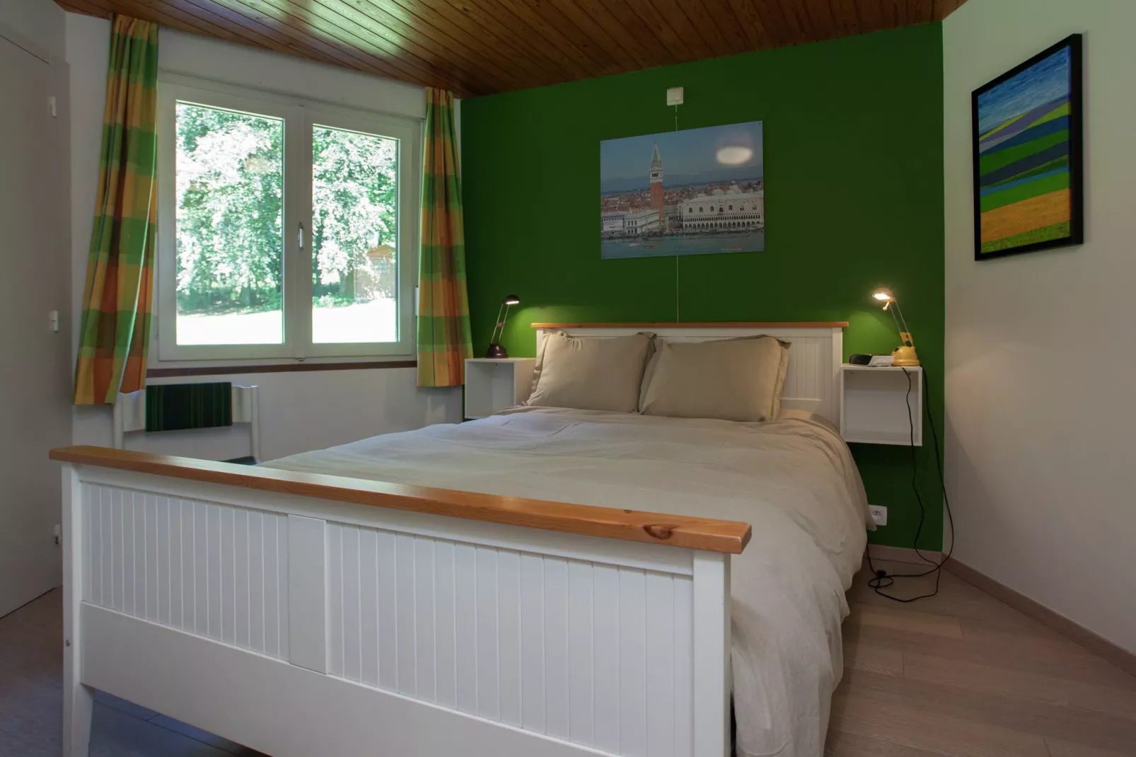 Hexagone-Schlafzimmer
