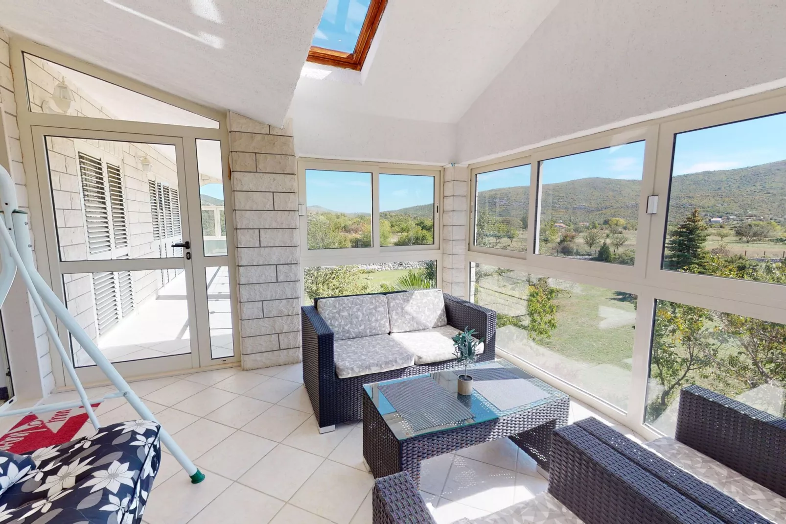 Villa Almas holiday house-View summer