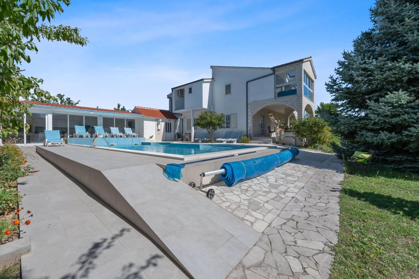 Villa Almas holiday house-Pool
