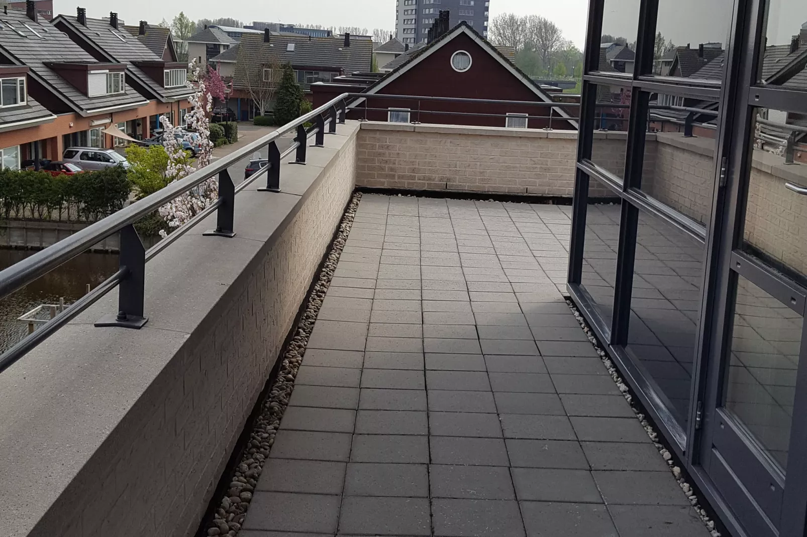 Alkmaar aan het water-Terrassenbalkon