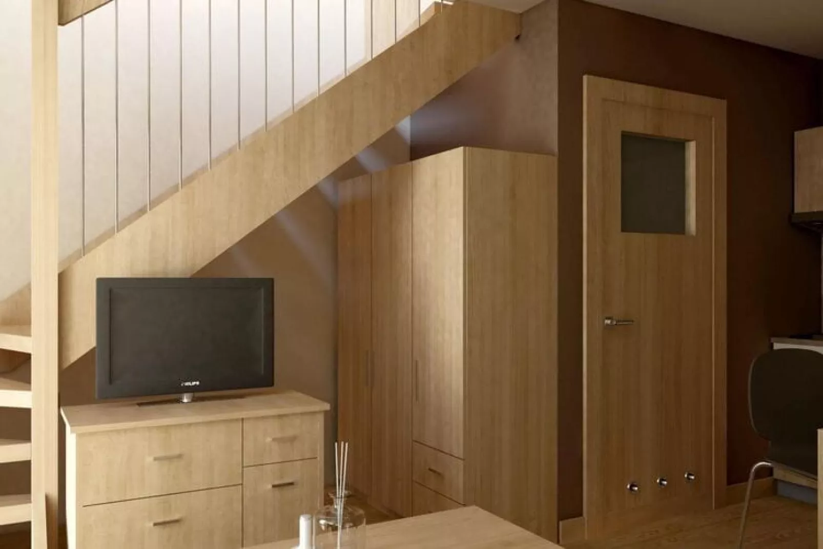 Apartamenty 4-osobowe Niechorze-Living room
