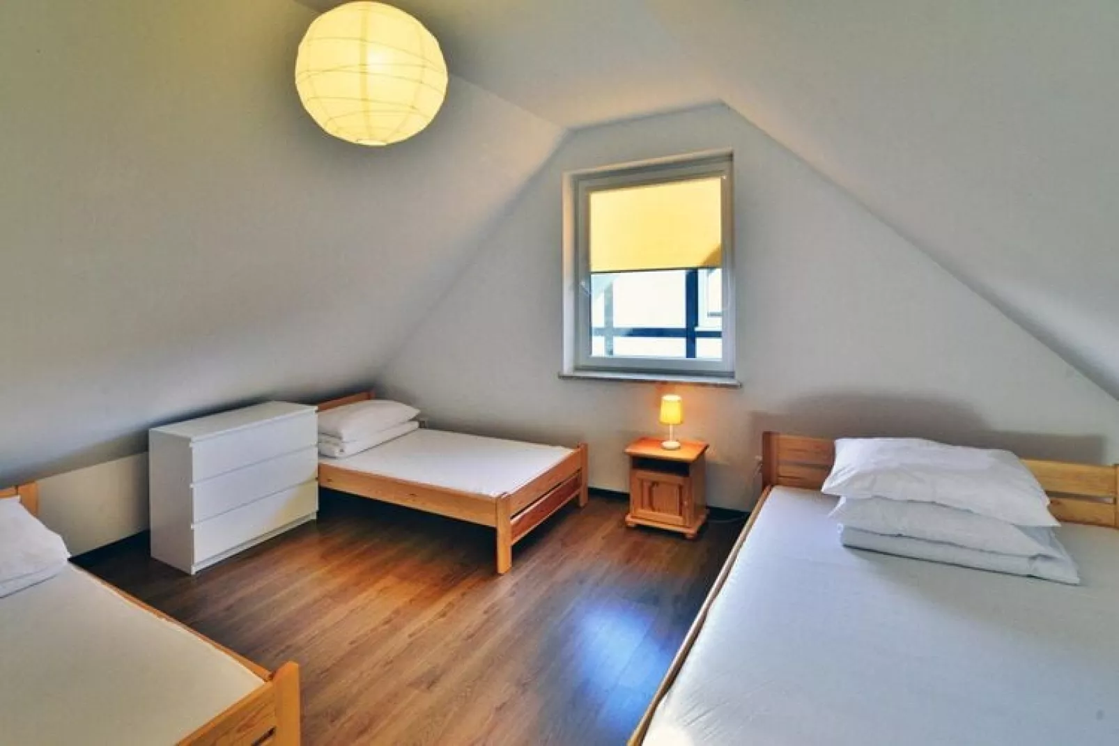 Piętrowy dom wakacyjny z tarasem 40 m2 dla 4 osób Jarosławiec-Bedroom