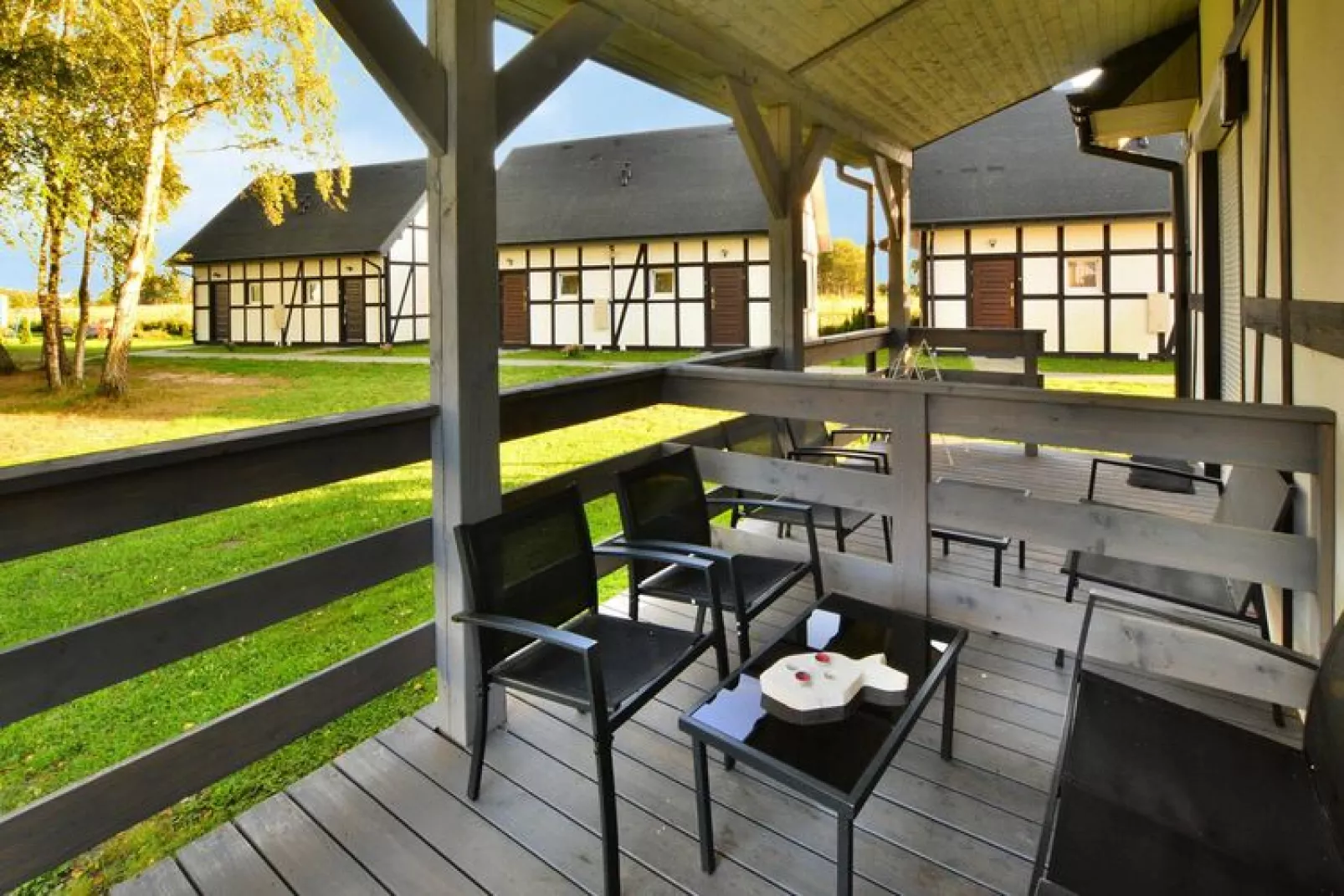 Parterowy domek wakacyjny 25 m2 studio Jarosławiec-Terrace