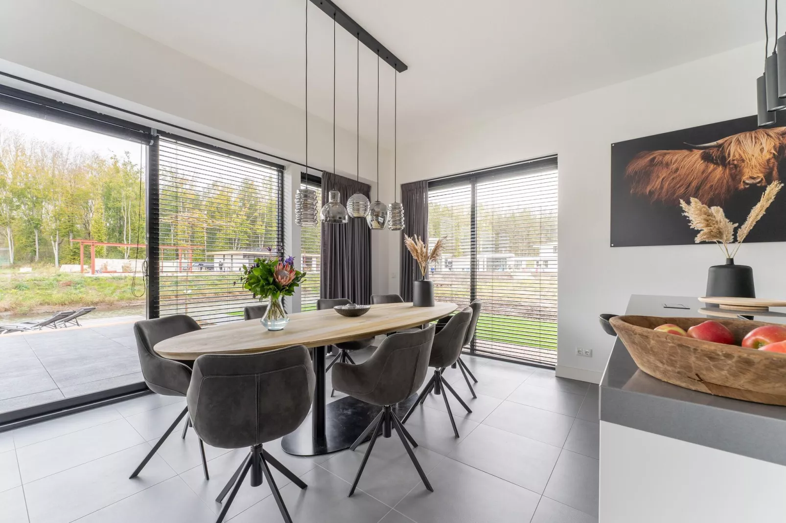 Watervilla Calore 575-Dining room