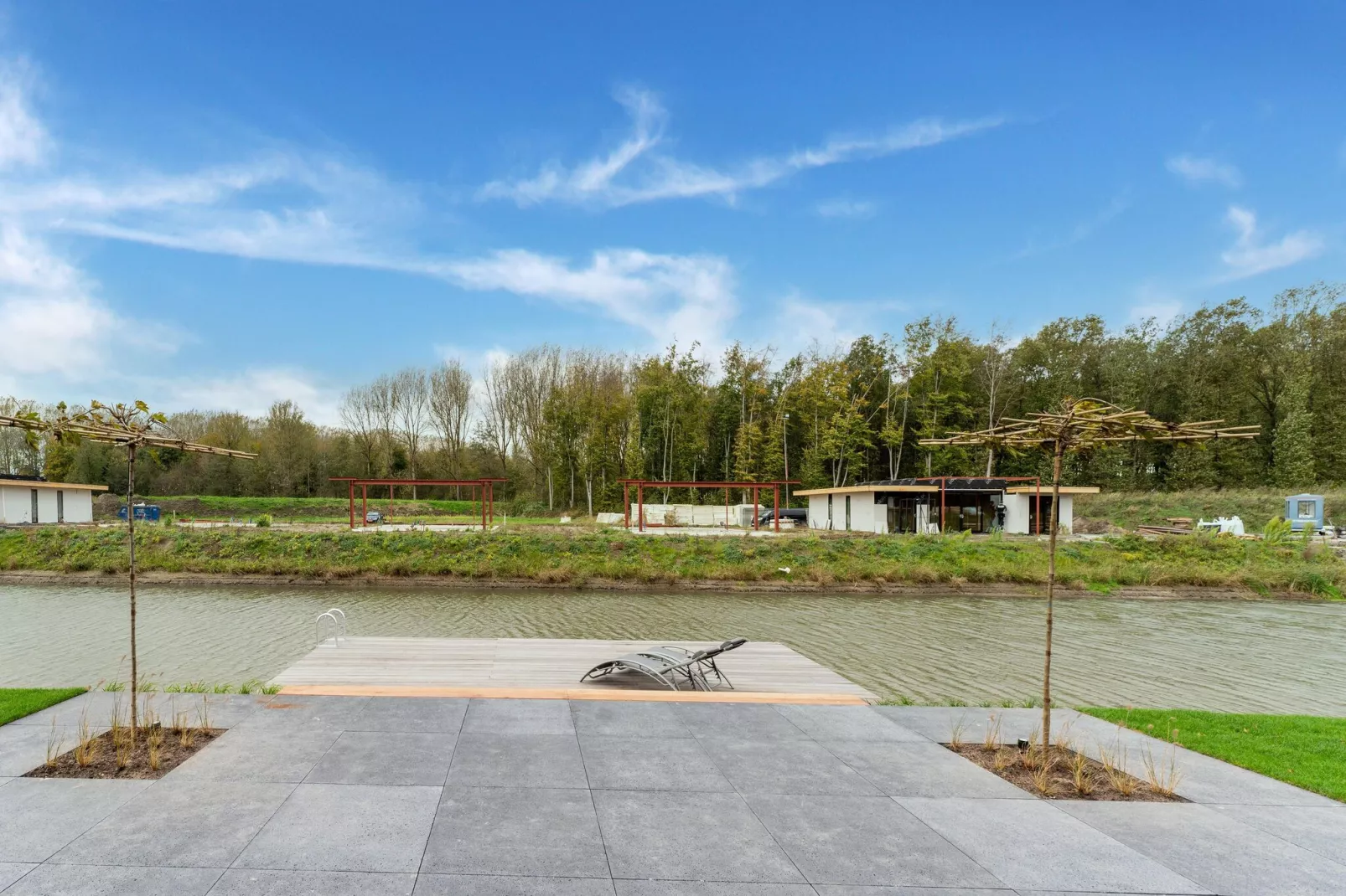 Watervilla Calore 575-View summer