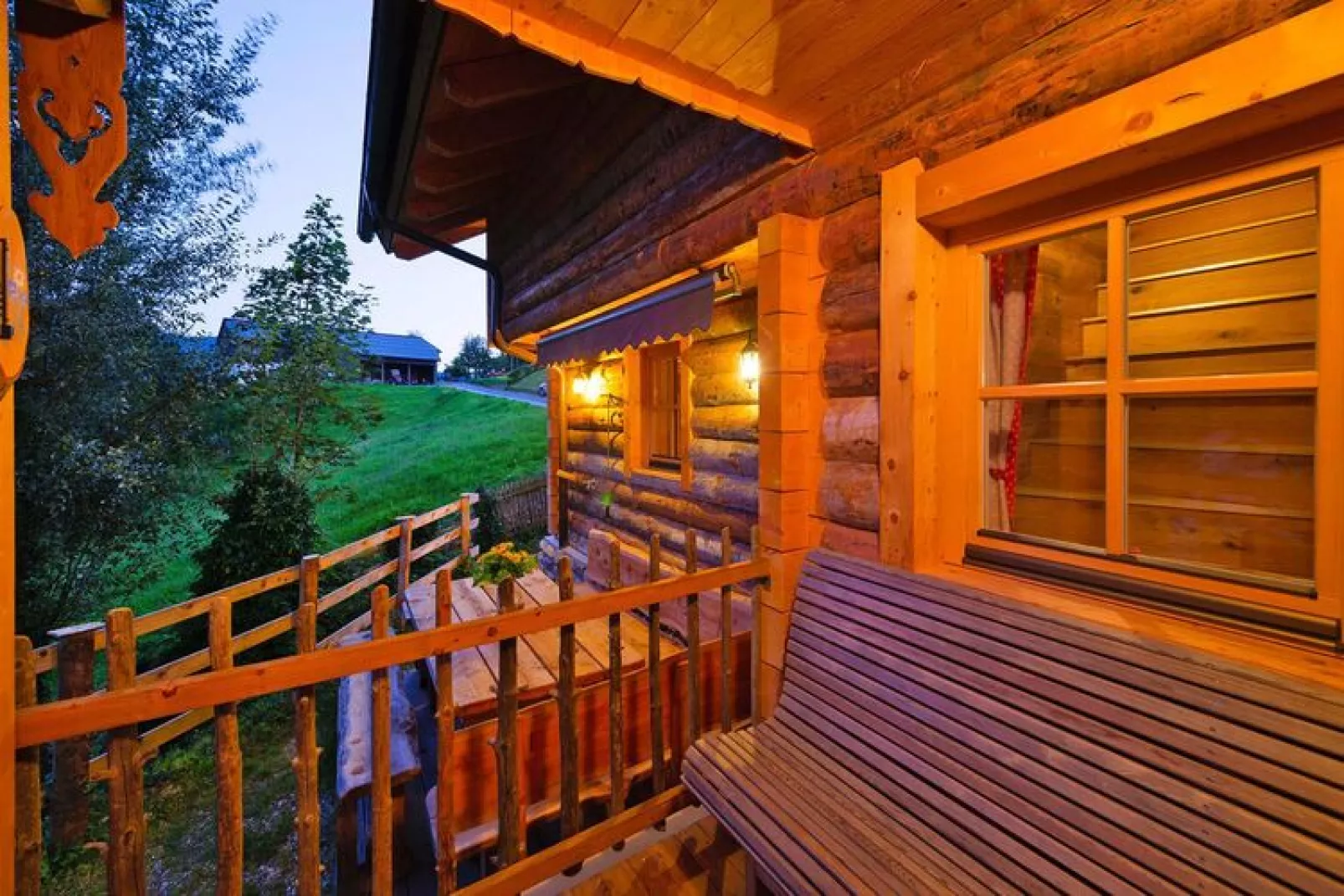 Chalet Steinbock-Terrace