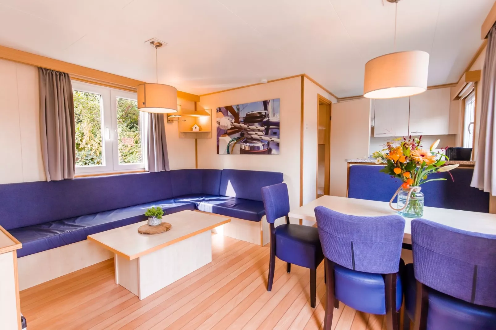 Vakantiepark Leukermeer 3-Living room