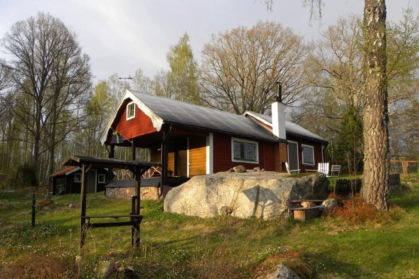 6 Personen Ferienhaus in BOXHOLM-By Traum-Außenbereich