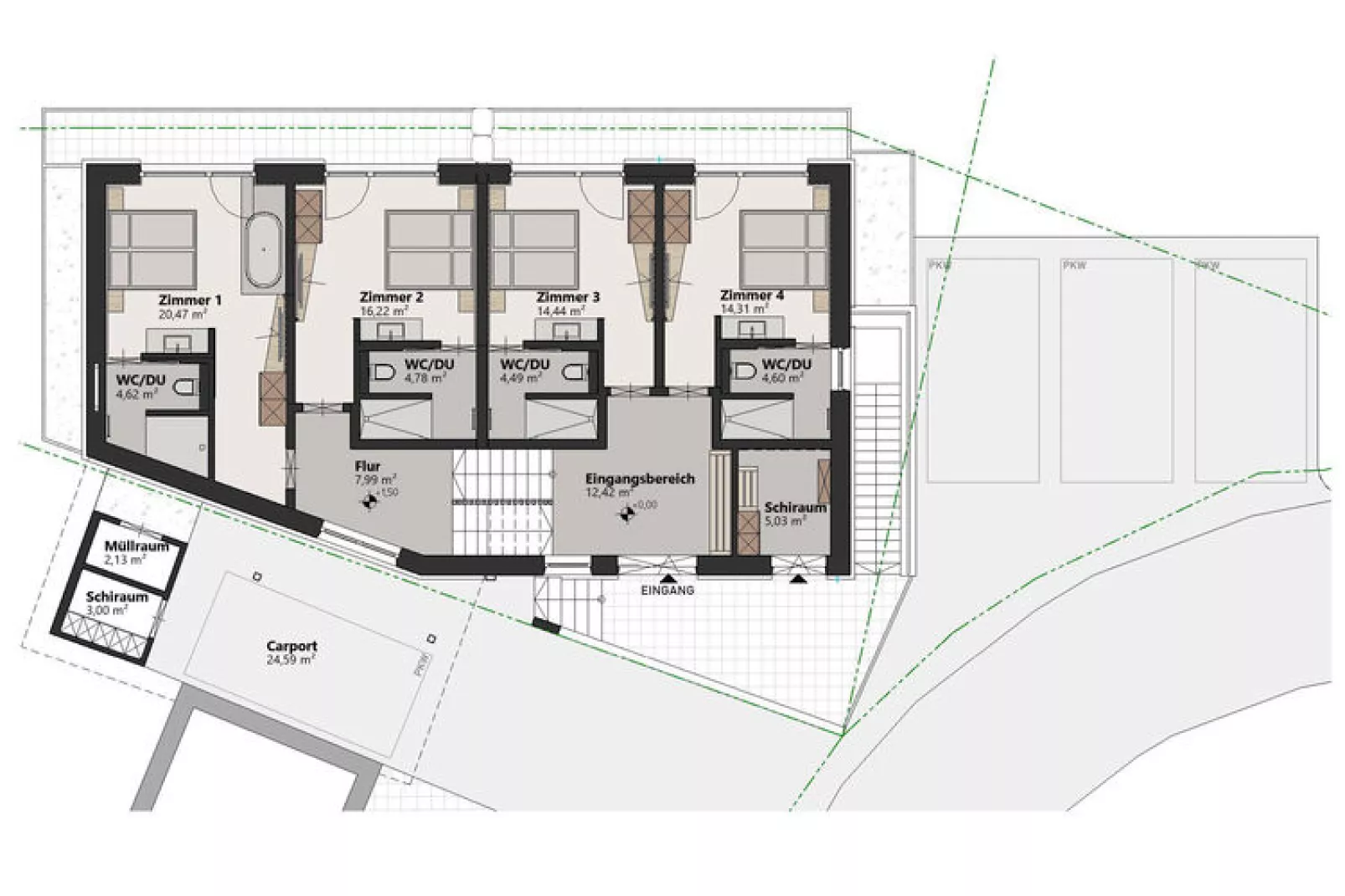 Pinzgauer Almhütte-Floor plan