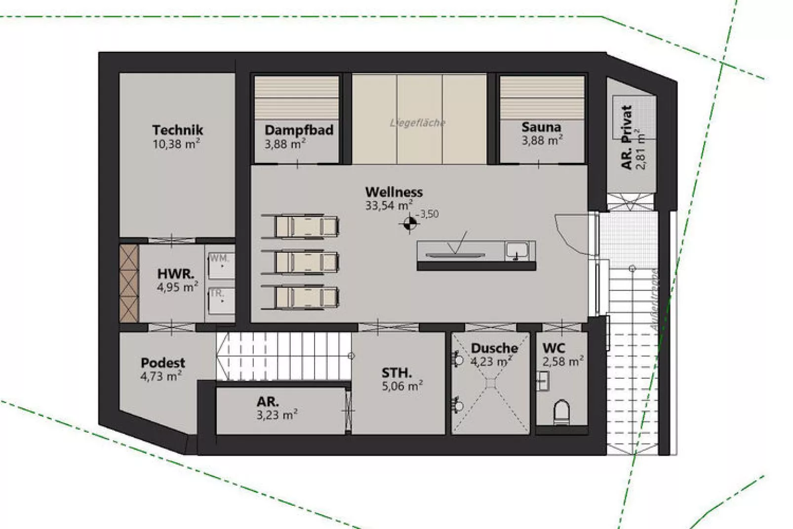 Pinzgauer Almhütte-Floor plan