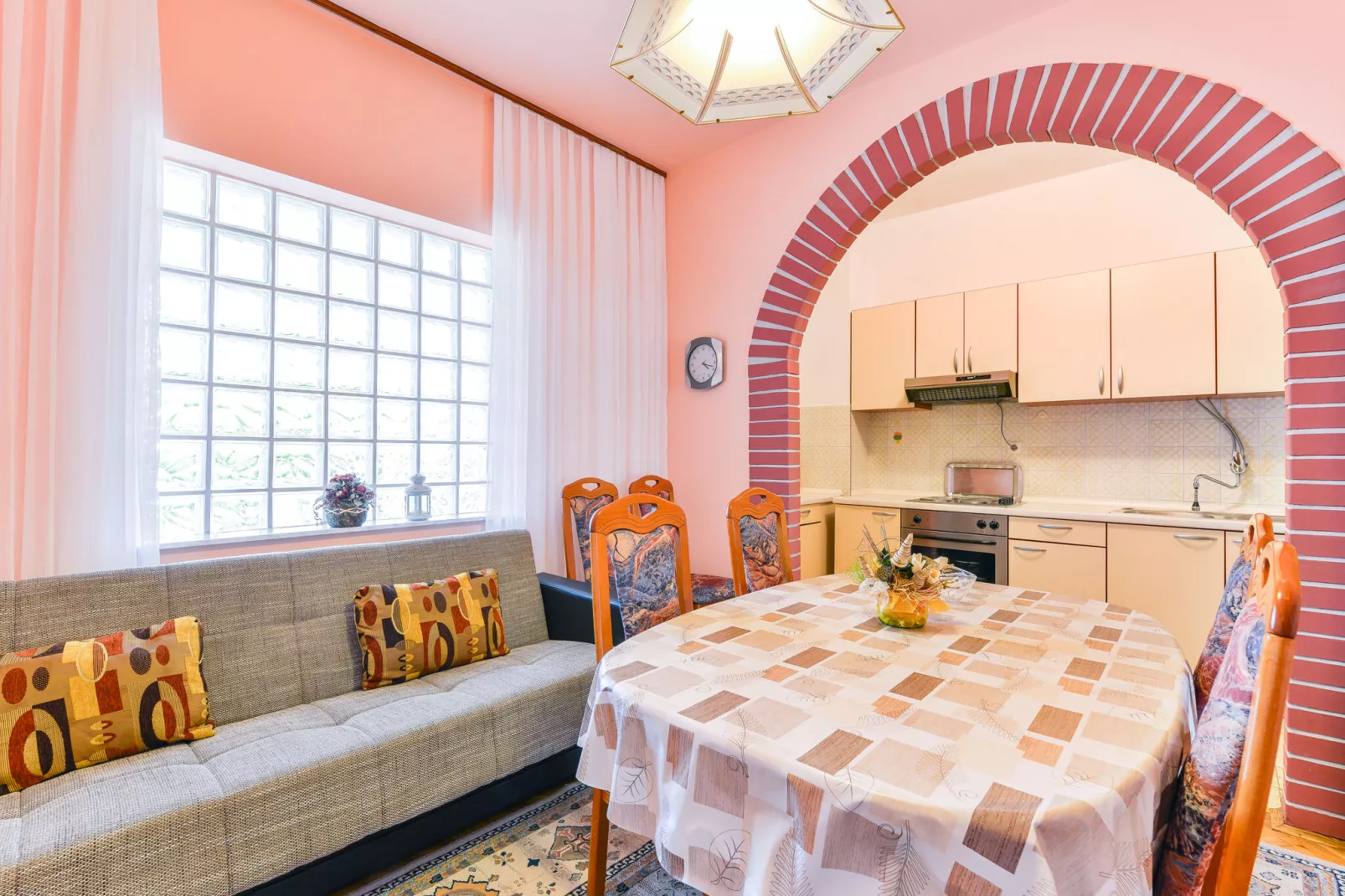 Apartments im Haus Liveric, Vir-A6A-4 (AP2)-Living room