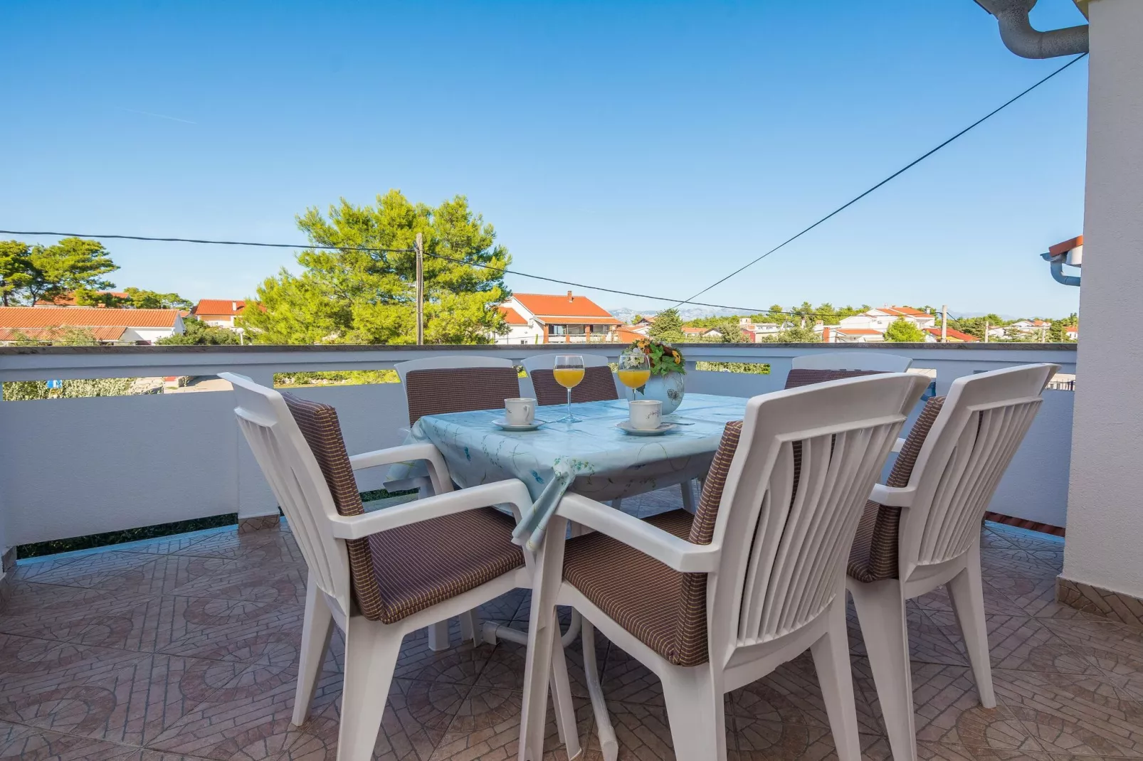 Apartments im Haus Liveric Vir-A6B-6 AP4-Terrace balcony