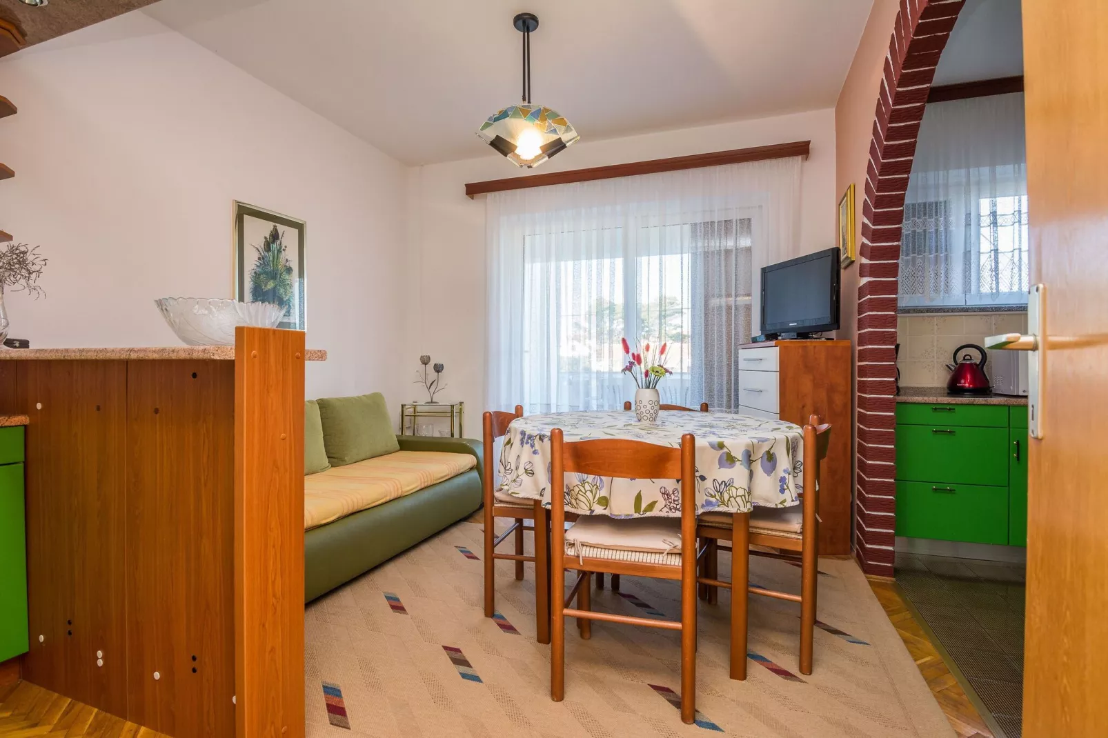 Apartments im Haus Liveric Vir-A6B-6 AP4-Living room