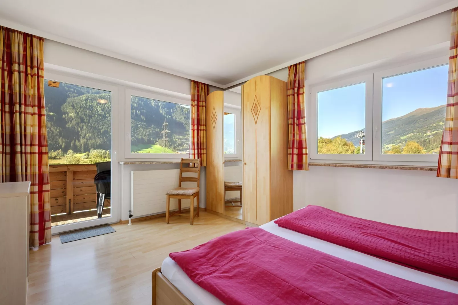 Panoramablick-Bedroom