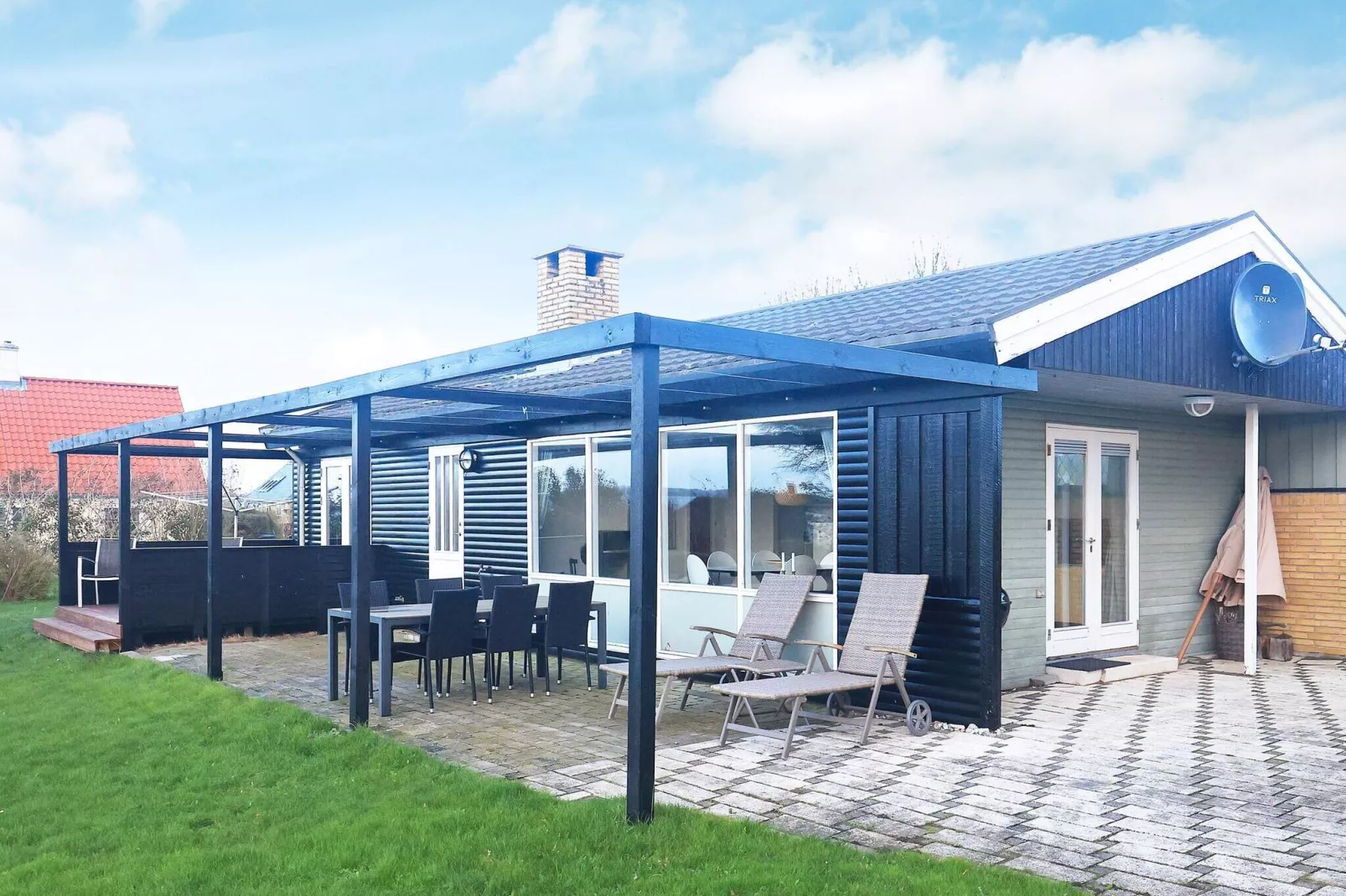Maison de vacances pour 6 a Assens
