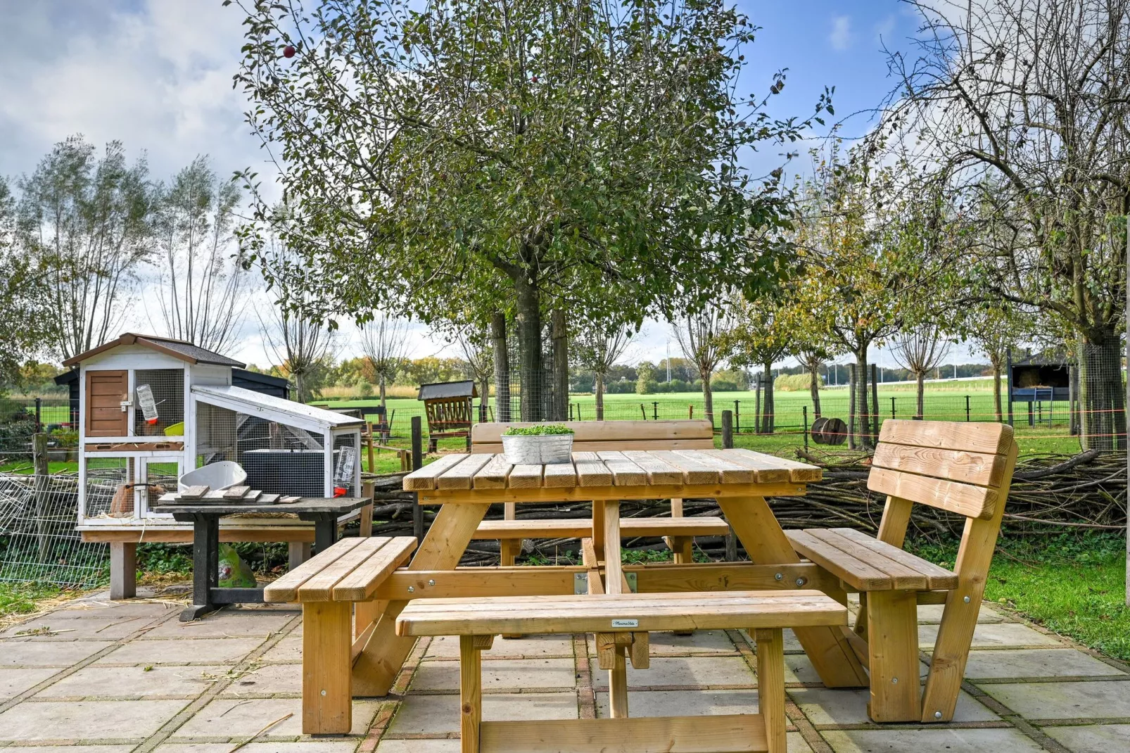 Landelijk Utrecht-Gardens in summer