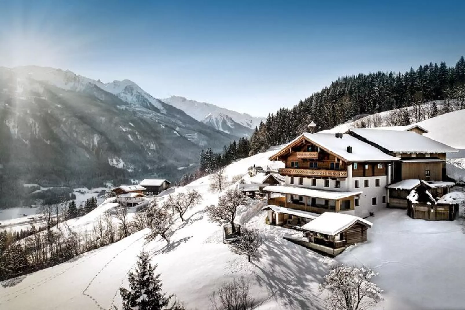 Käferhof Bramberg am Wildkogel-Exterior winter