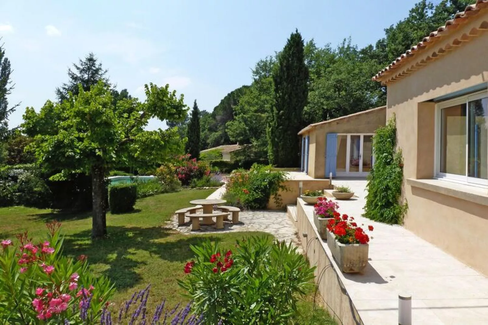 Ferienhaus in Puyméras / Villa Julia-Jardin d'été