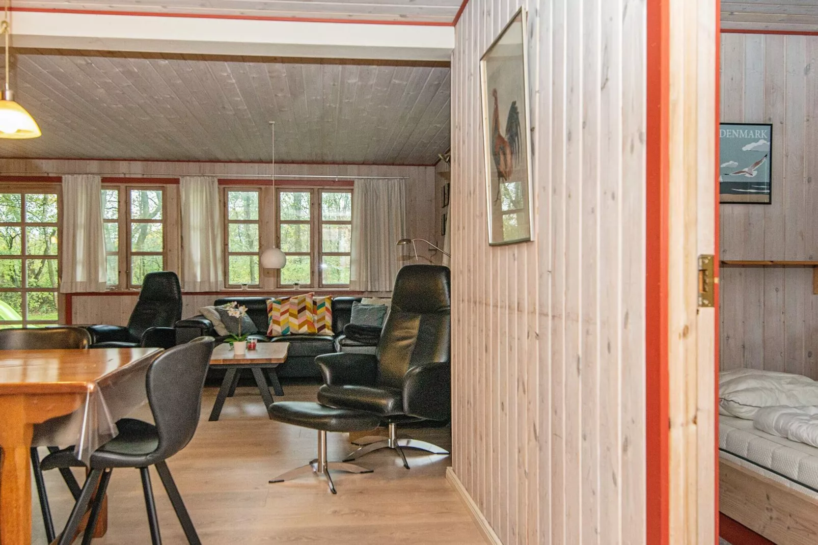 8 Personen Ferienhaus in Oksbøl-Innenbereich