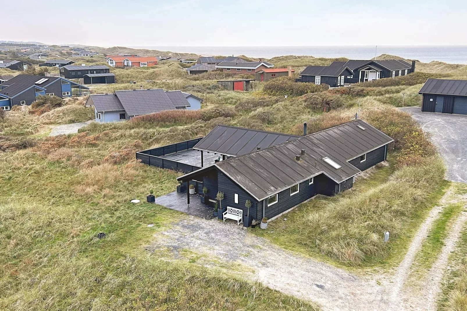 10 Personen Ferienhaus in Løkken-By Traum-Aussicht
