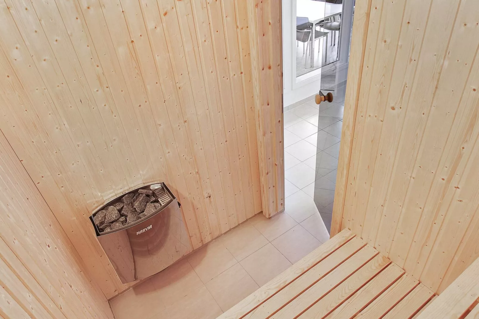 18 person holiday home in Henne-Sauna