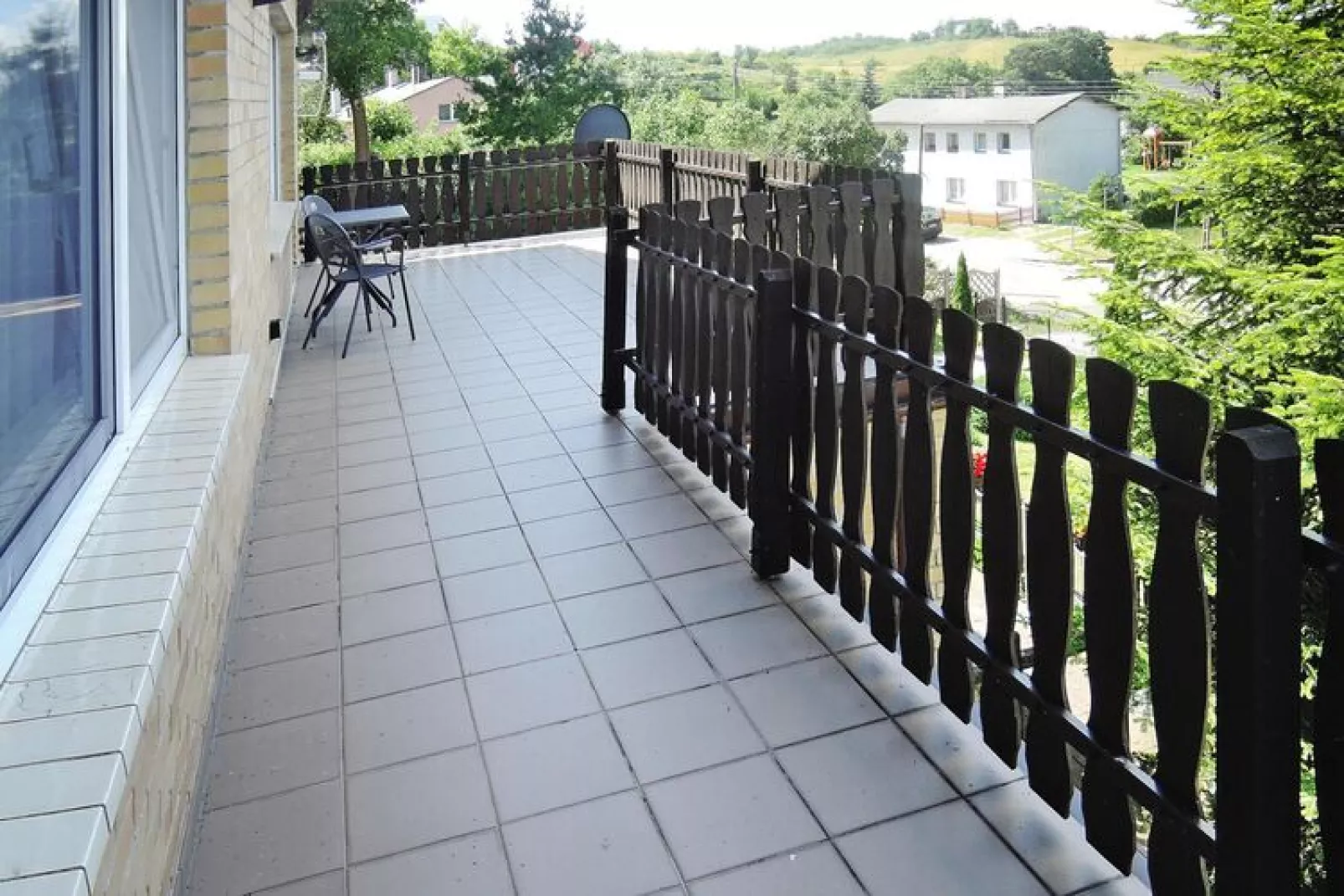 Holiday flat, Lubin--Terrace balcony
