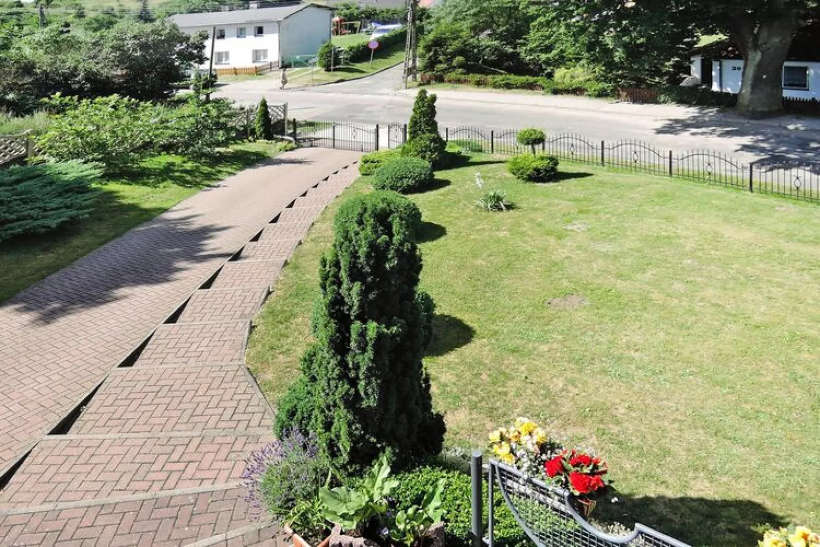 Holiday flat, Lubin--Hall & reception